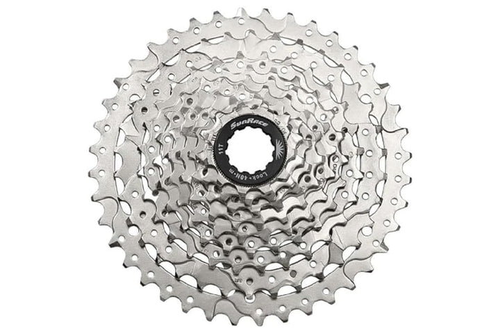 Sunrace CSM9809AY 9 Speed Cassette - 11/42T Nickel