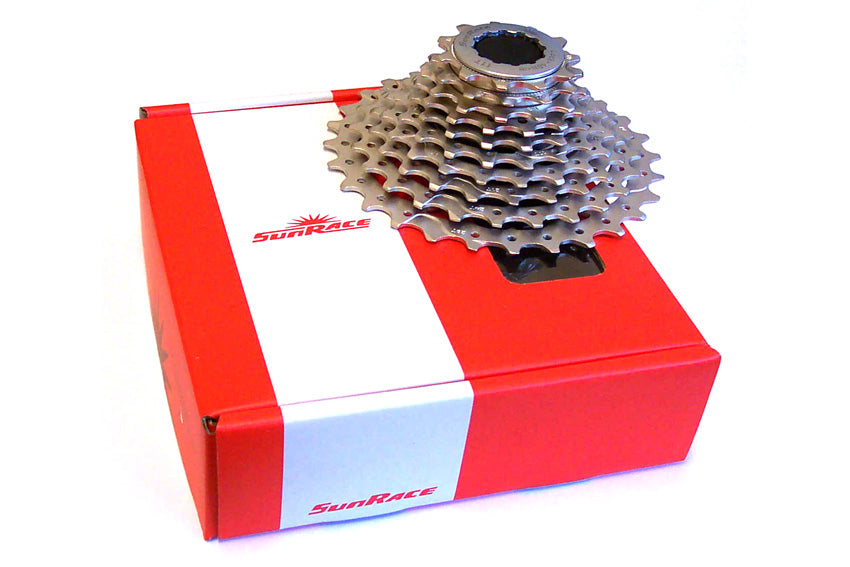 Sunrace RS0 10 Speed Road Cassette - 11/28T Metallic