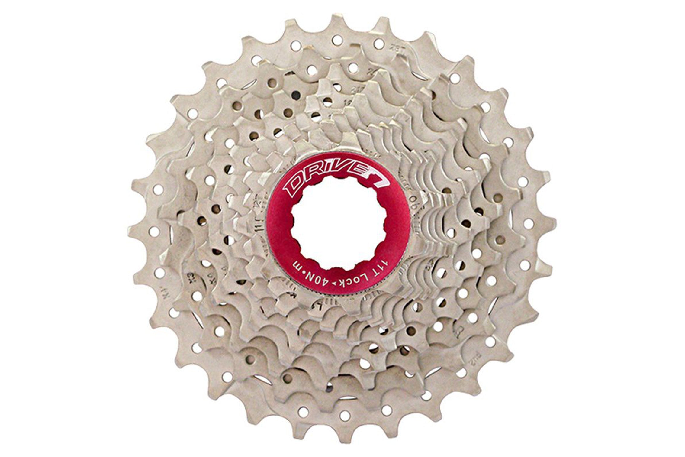 Sunrace RX0 10 Speed Road Cassette - 11/28T Metallic