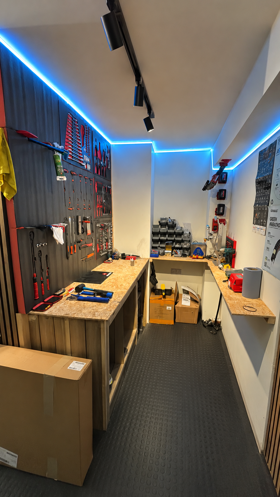 A detailed bike component
