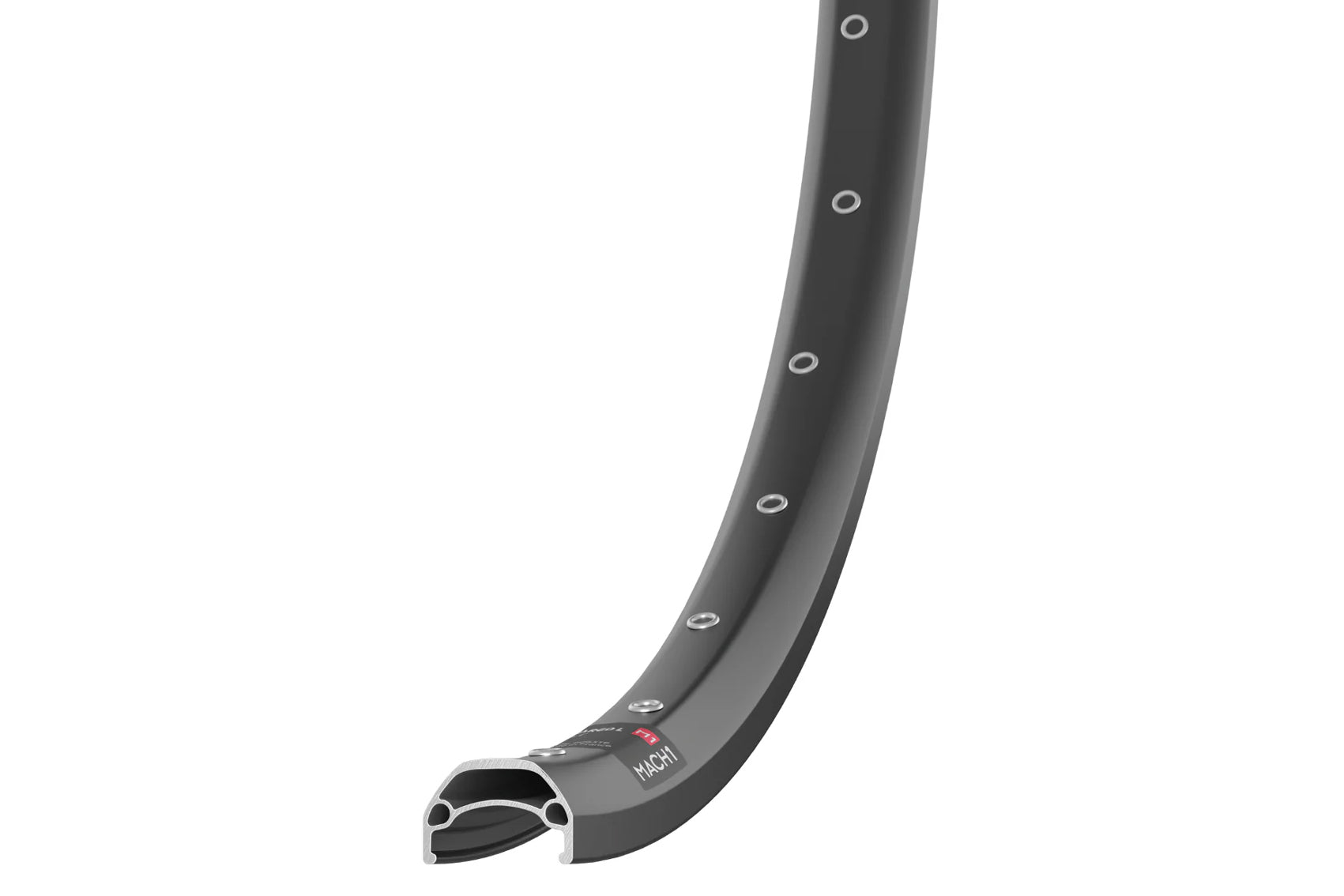 700c Rim D/W STD 36H Black Eyelets M1 KARGO L - DISC BRAKE ONLY