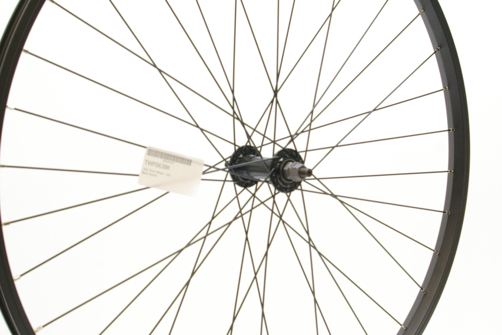 700c Front Wheel - S/S - Black Hybrid