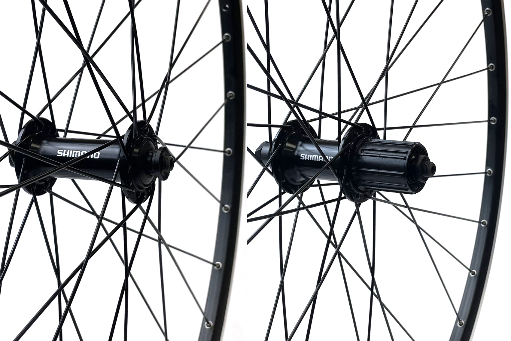 700c Wheel Set - Shimano Tiagra /  MACH1 Rims - Black (Pr)