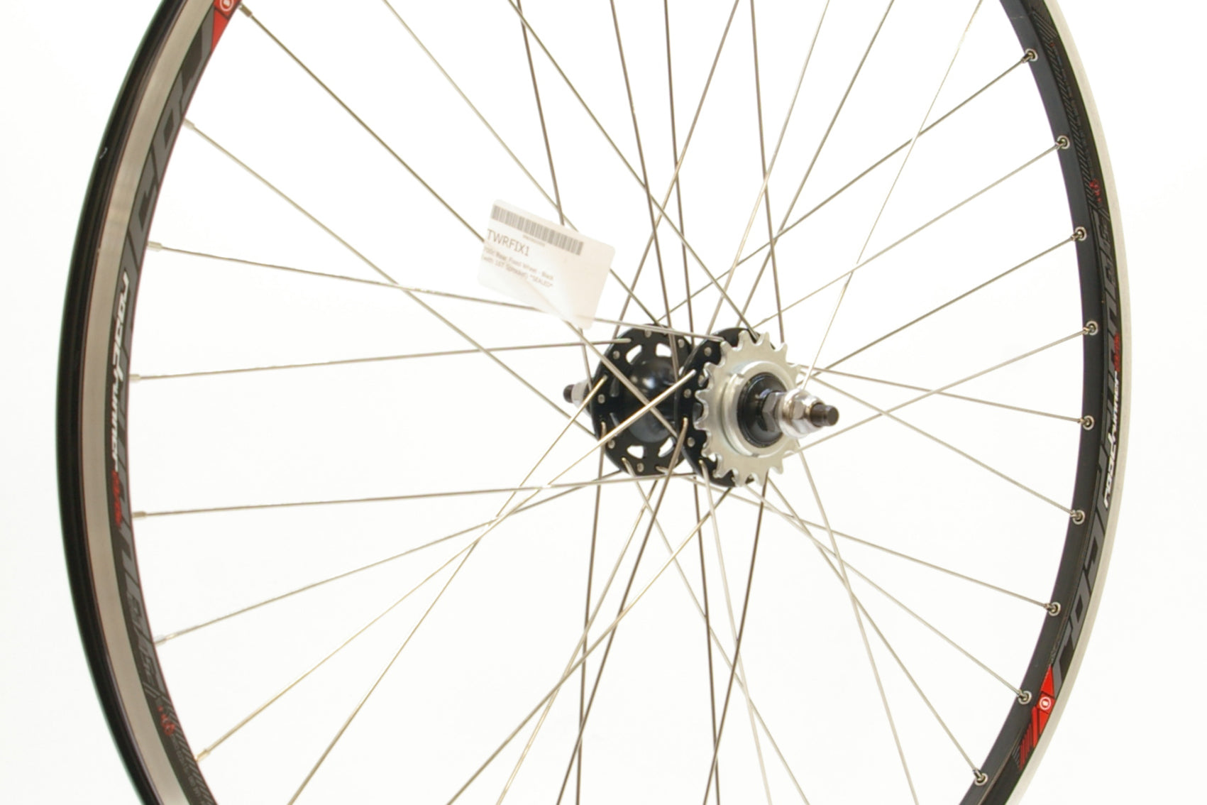 700c Rear Fixed Wheel - Black (with 16T Sprocket) *SEALED*