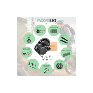 Bafang BBS02B 48V/52V 1000W Mid-Drive E-Bike Conversion Kit