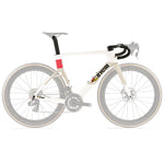 Cinelli Aeroscoop Coral White Frameset