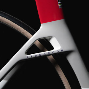 Cinelli Aeroscoop Coral White Frameset