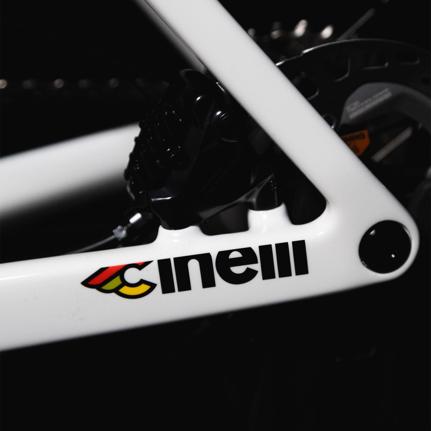 Cinelli Aeroscoop Coral White Frameset