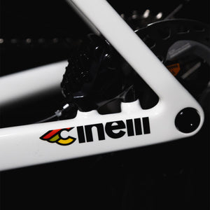 Cinelli Aeroscoop Coral White Frameset