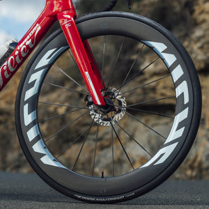 Miche Deva RD 52 Tubeless Disc Daylight Silver Team Edition Wheels