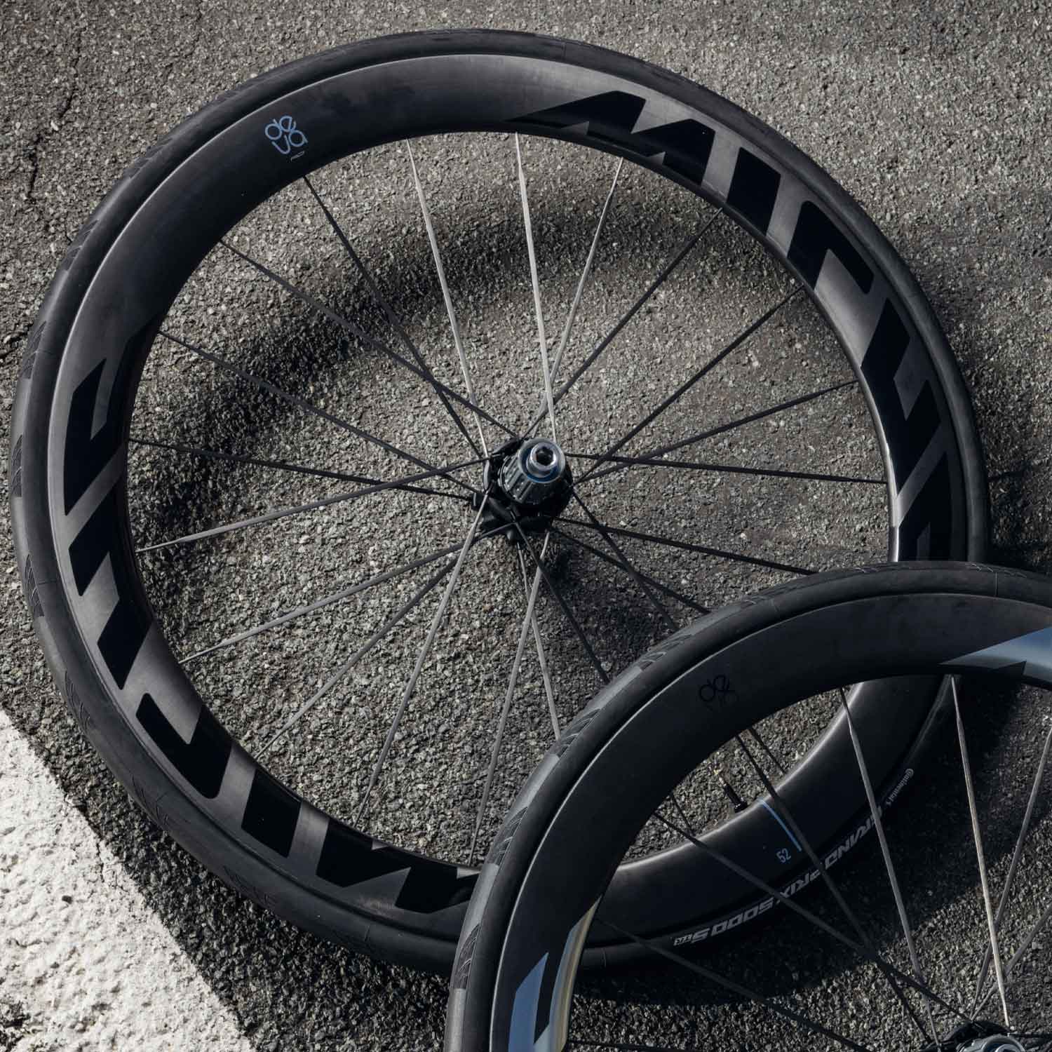 Miche Deva RD 62 Tubeless Disc Midnight Black Wheels