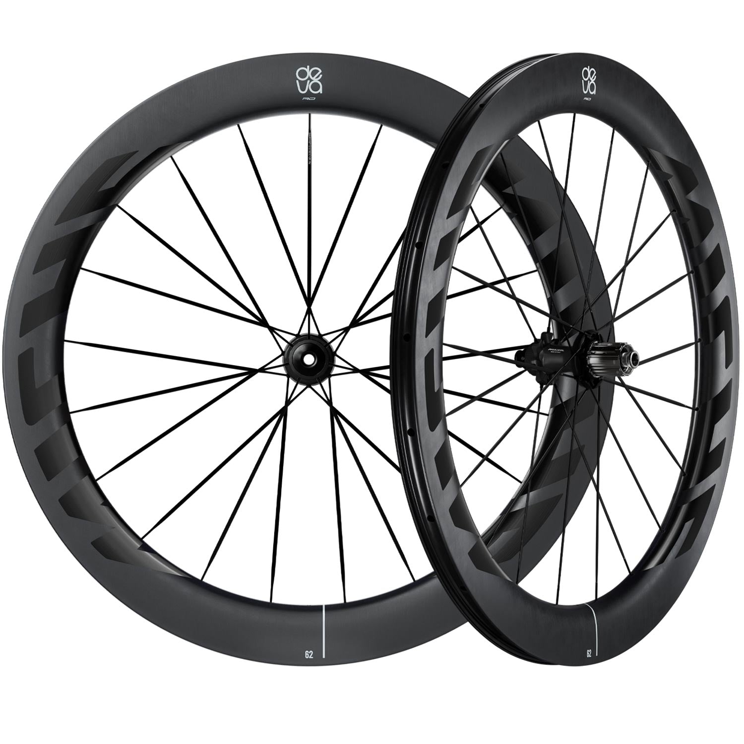 Miche Deva RD 62 Tubeless Disc Midnight Black Wheels