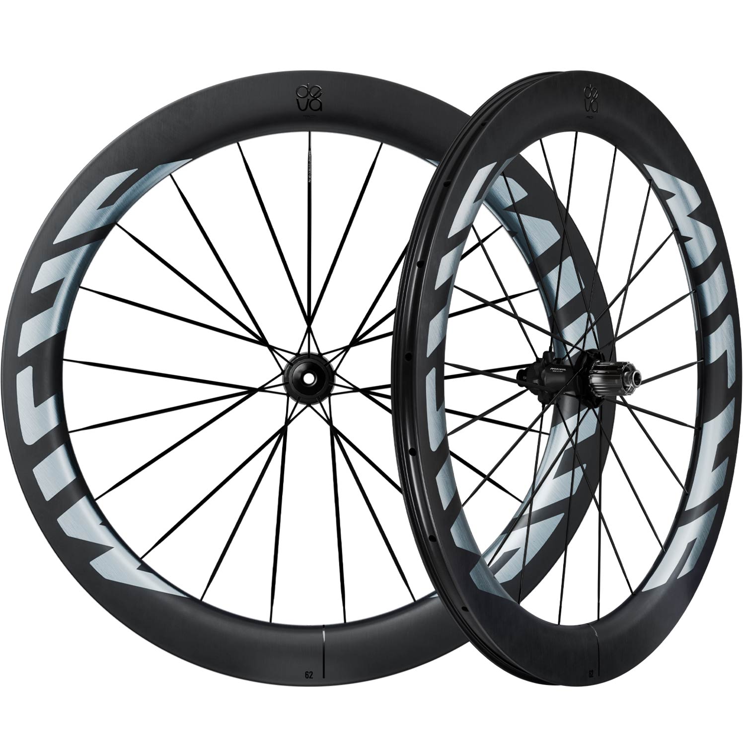 Miche Deva RD 62 Tubeless Disc Daylight Silver Team Edition Wheels
