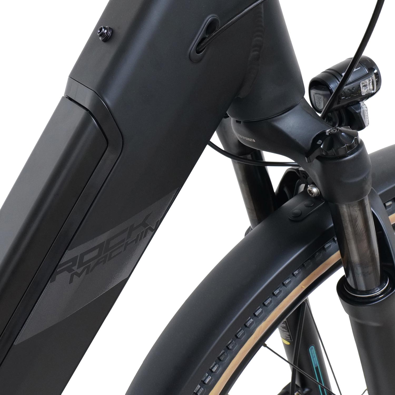 Superior Rock Machine Crossride INT E450 Touring Matte Black E-Bike