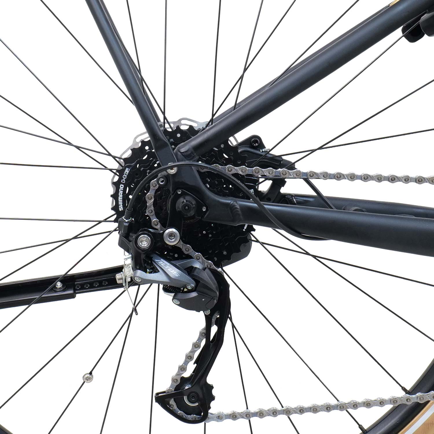 Superior Rock Machine Crossride INT E450 Touring Matte Black E-Bike