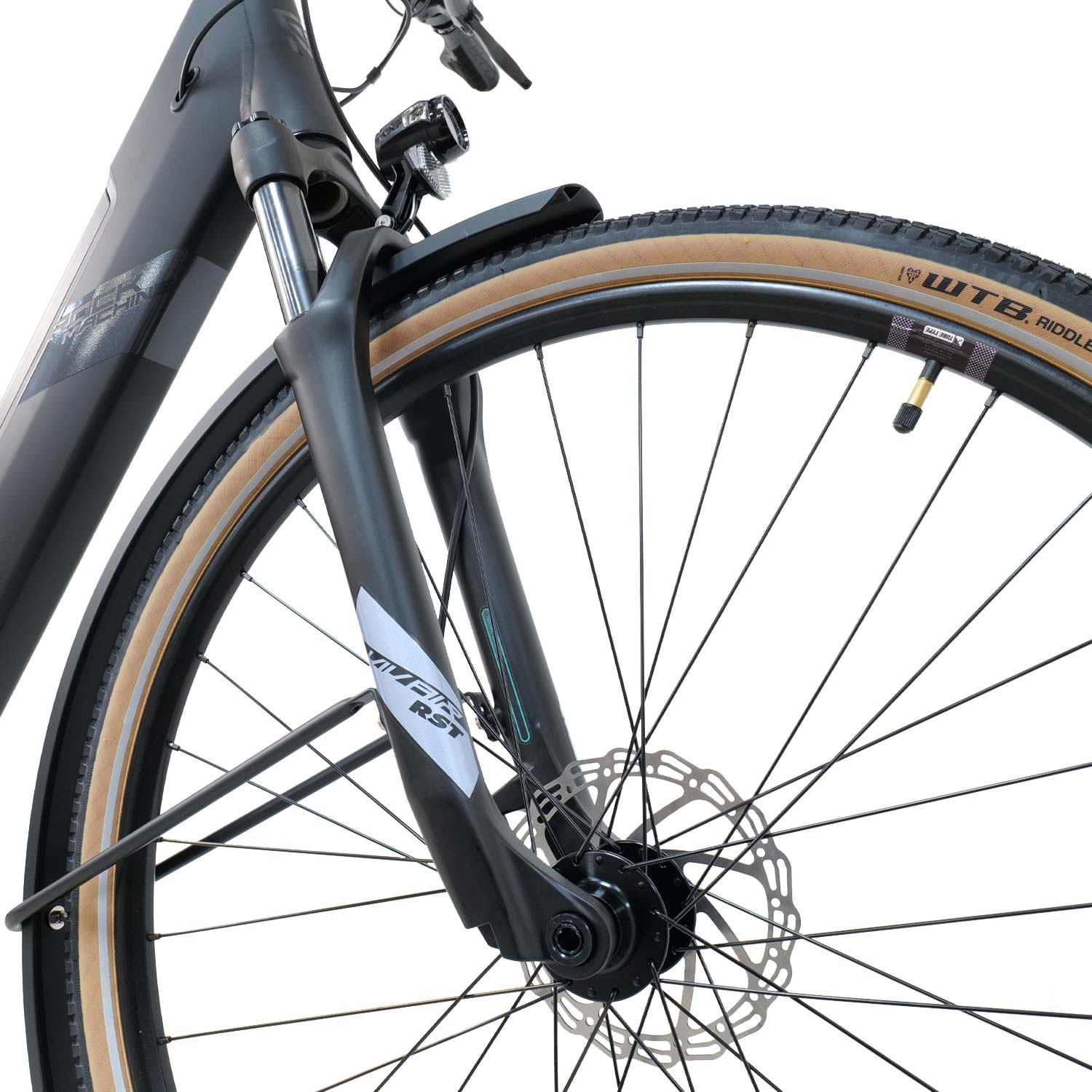 Superior Rock Machine Crossride INT E450 Touring Matte Black E-Bike