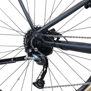 Superior Rock Machine Crossride INT E450 Touring Matte Black E-Bike