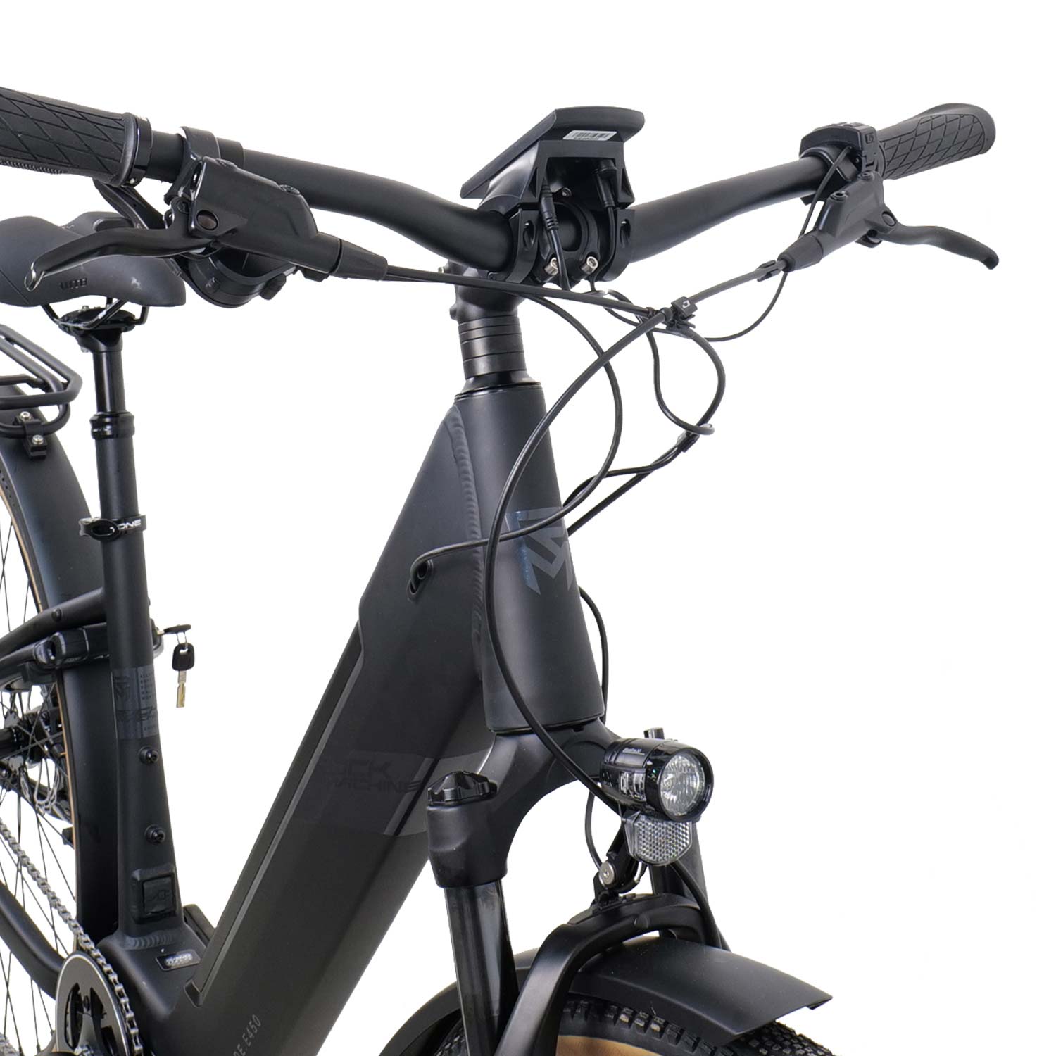 Superior Rock Machine Crossride INT E450 Touring Matte Black E-Bike