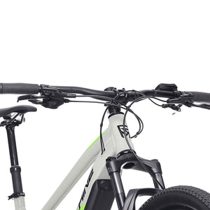 Superior Rock Machine eBlizz 90 Gloss Grey/Black/Green E-Bike