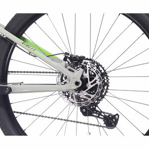 Superior Rock Machine eBlizz 90 Gloss Grey/Black/Green E-Bike