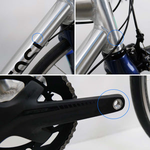 Tifosi Rostra Centaur Rim Brake Silver Medium Ex Demo Bike