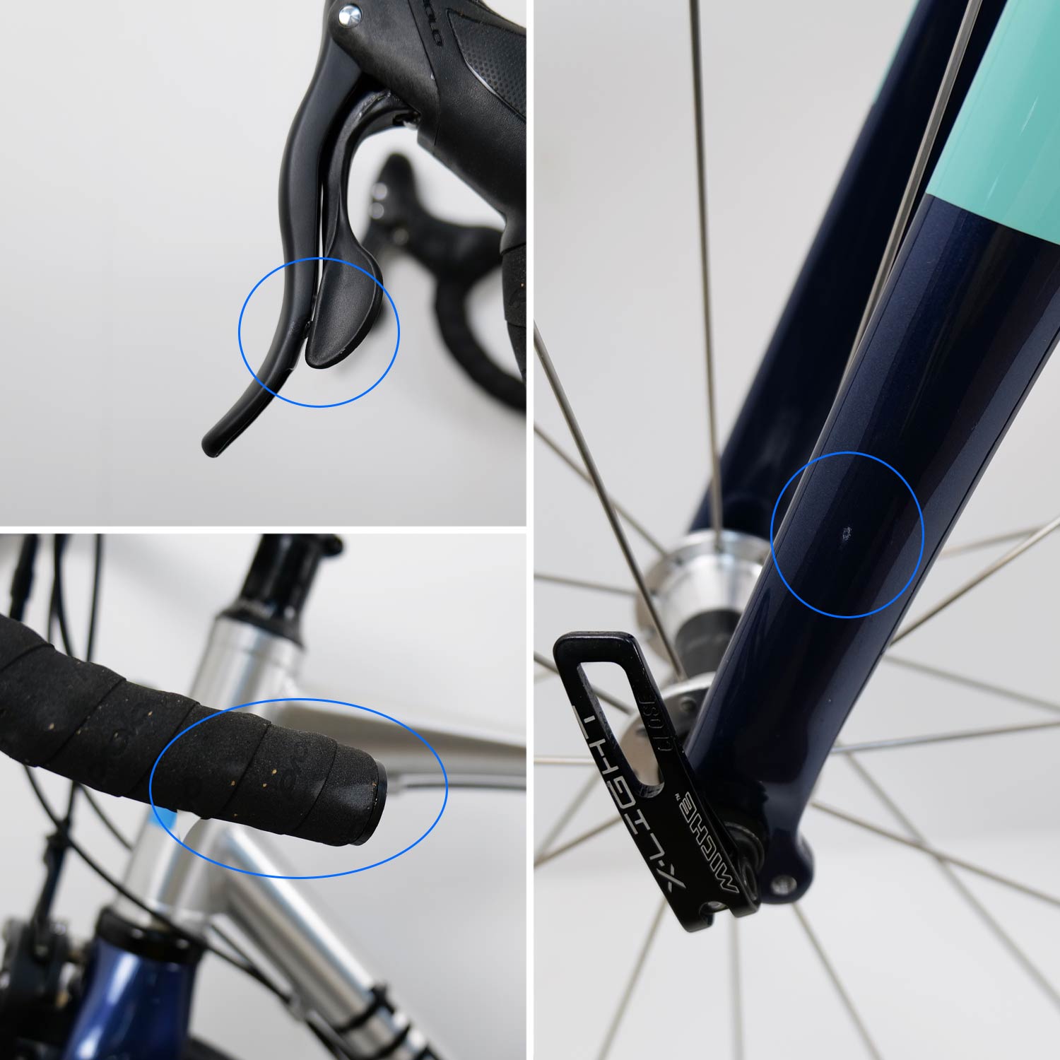 Tifosi Rostra Centaur Rim Brake Silver Medium Ex Demo Bike