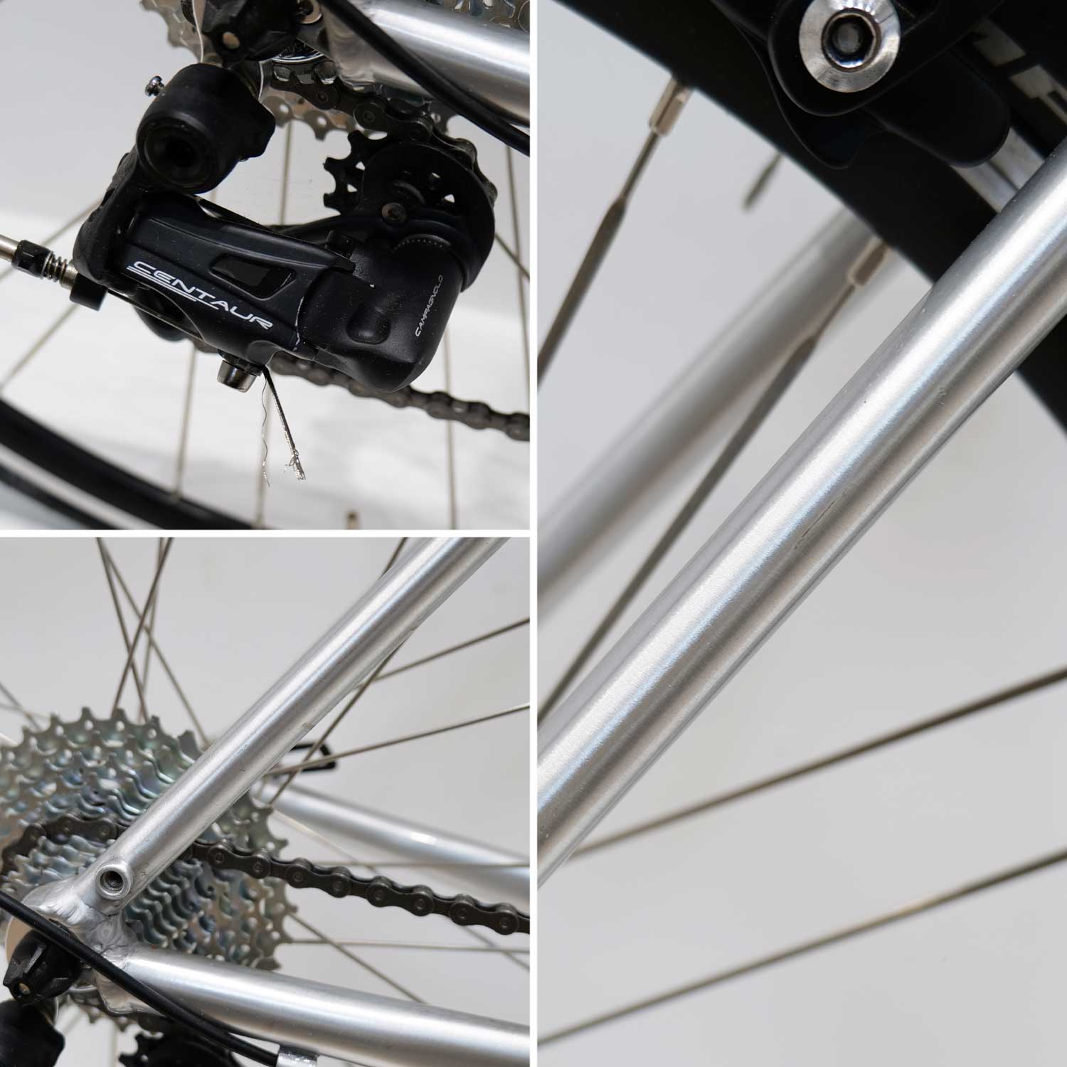 Tifosi Rostra Centaur Rim Brake Silver Small Ex Demo Bike