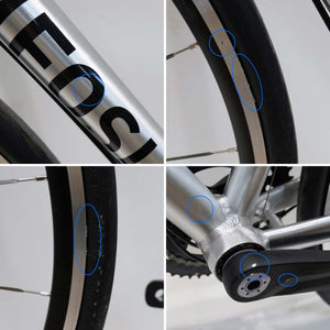 Tifosi Rostra Centaur Rim Brake Silver Small Ex Demo Bike