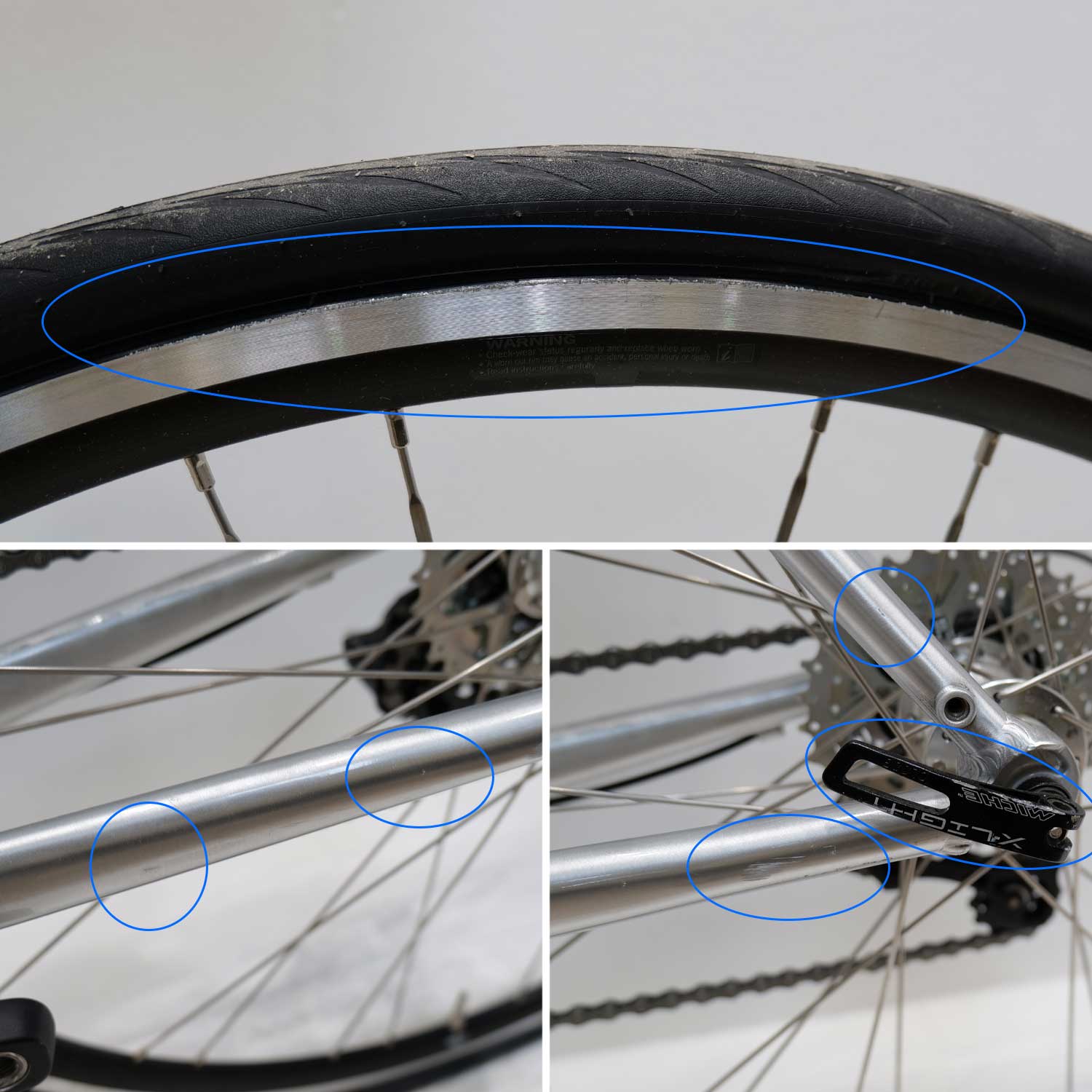 Tifosi Rostra Centaur Rim Brake Silver Small Ex Demo Bike