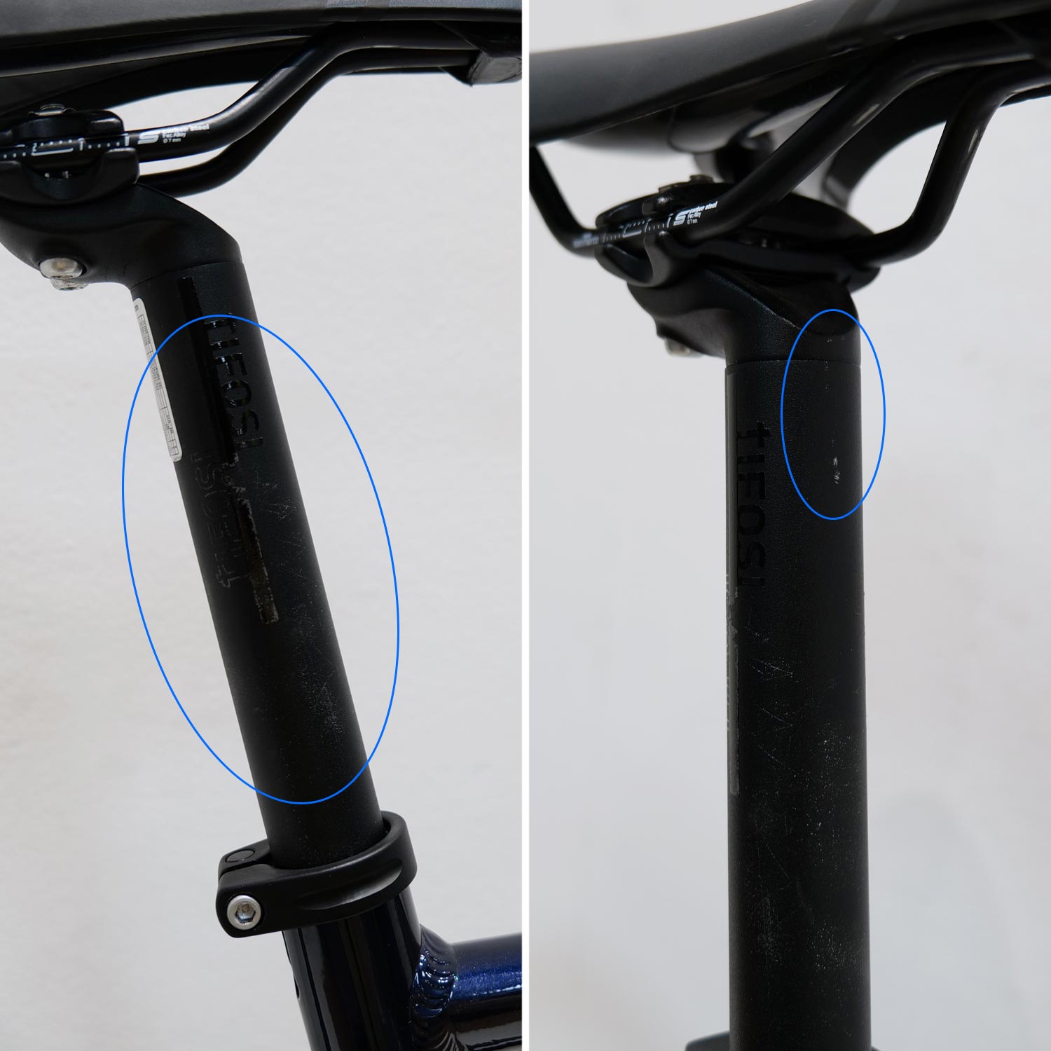 Tifosi Rostra Centaur Rim Brake Navy Large Ex Demo Bike