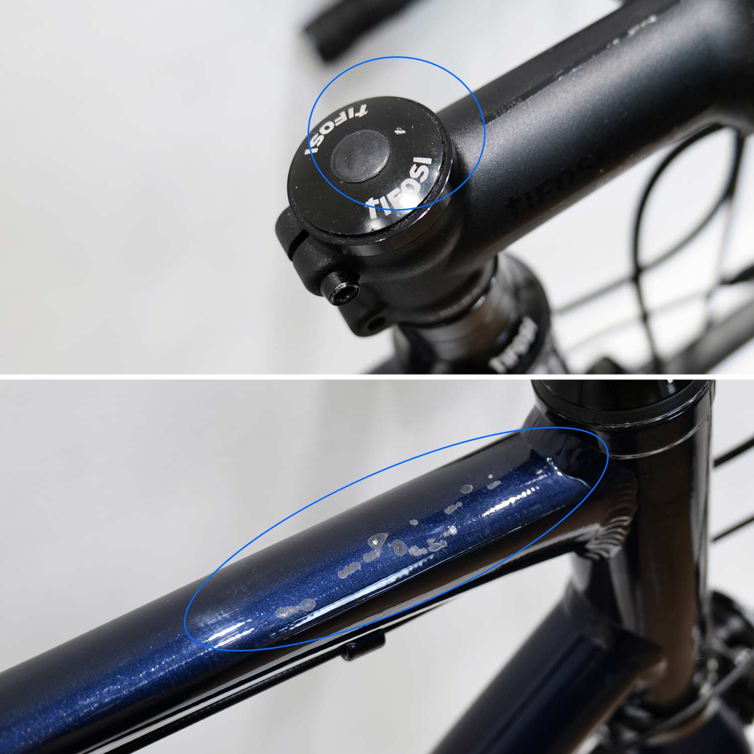 Tifosi Rostra Centaur Rim Brake Navy Large Ex Demo Bike