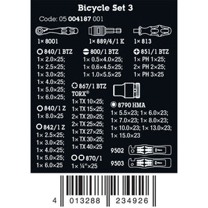 Wera Tools Bicycle Set 3 41 Pack
