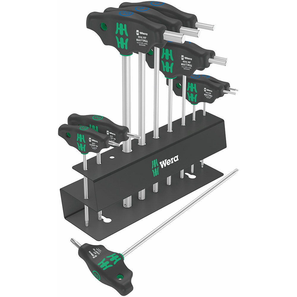 Wera Tools Bicycle Set 6 T-Handle Hex & Torx Key Set 10pcs
