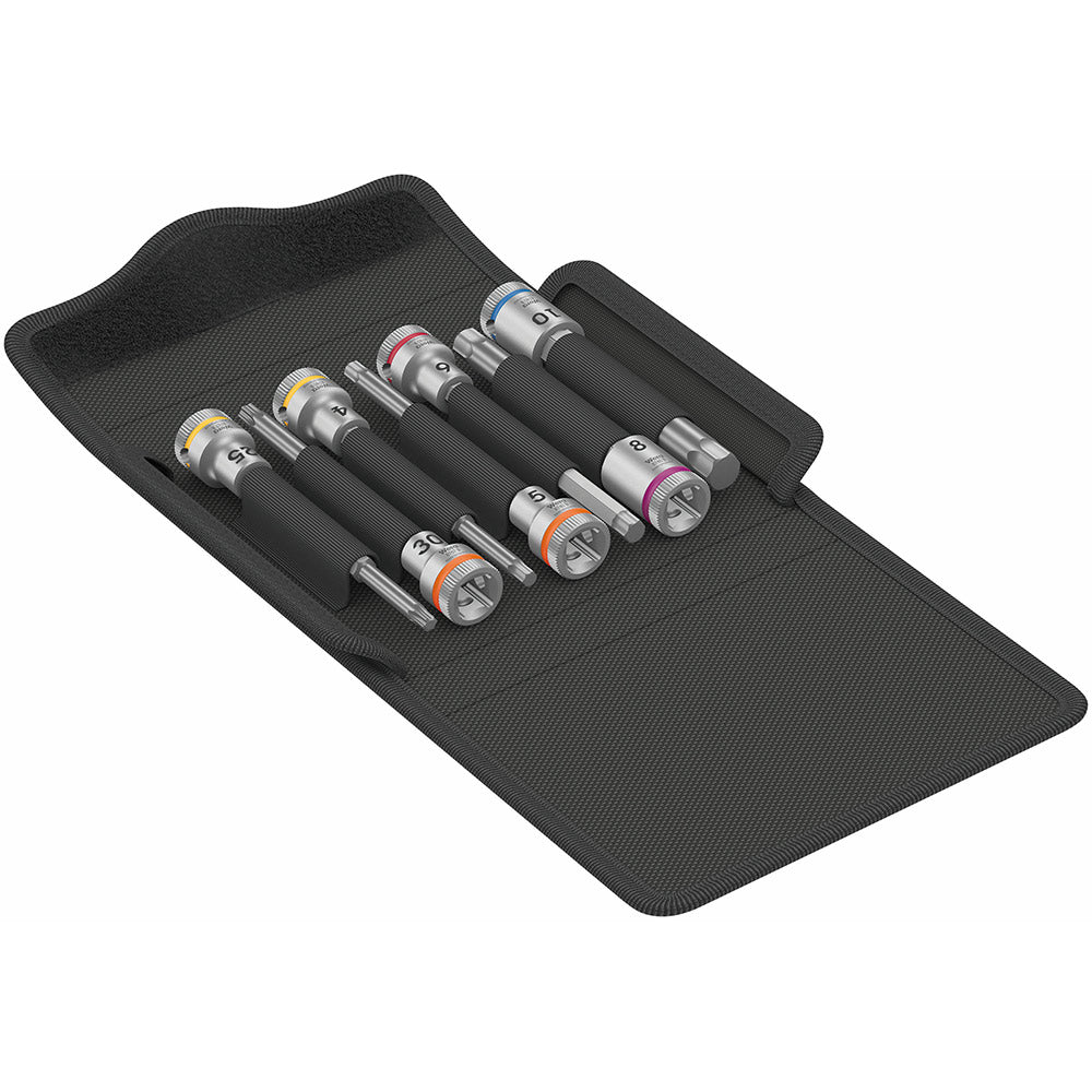 Wera Tools Bicycle Set 8 3/8" Hex/Torx Socket Set 7pcs