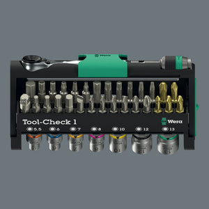 Wera Tools Tool Check 1, 38 Pieces