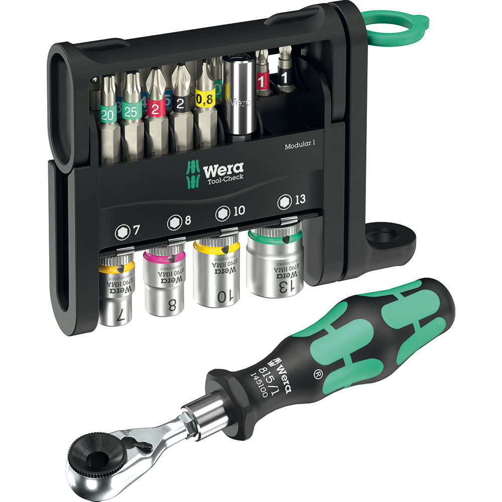 Wera Tools Tool Check Modular 1, 21 Pieces