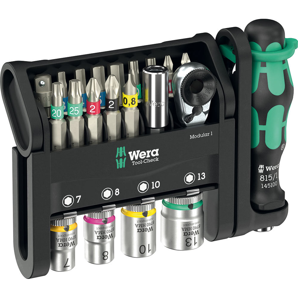 Wera Tools Tool Check Modular 1, 21 Pieces