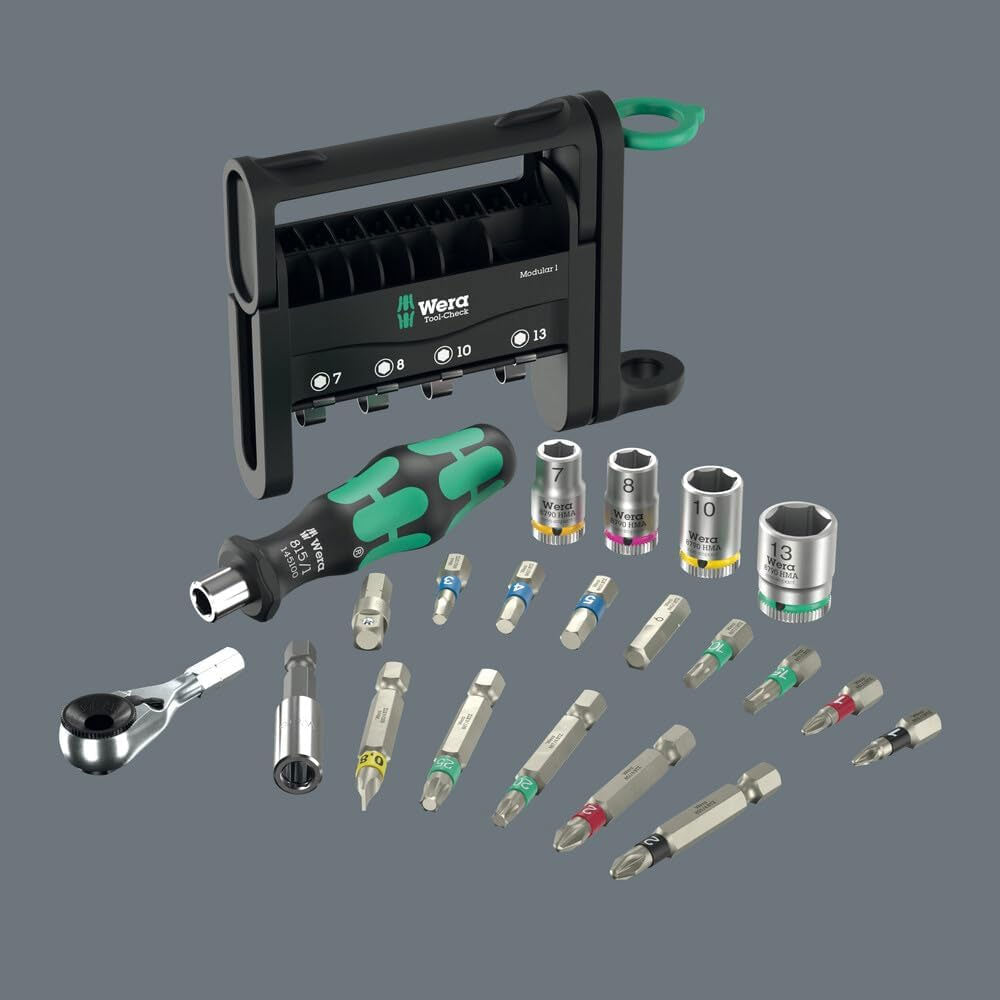 Wera Tools Tool Check Modular Imperial 1, 21 Pieces