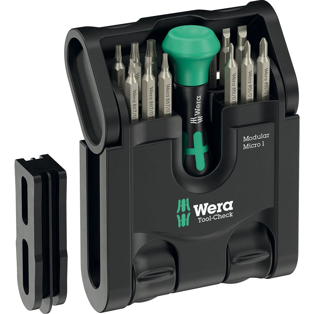Wera Tools Tool-Check Modular Micro 1, 21 Pieces