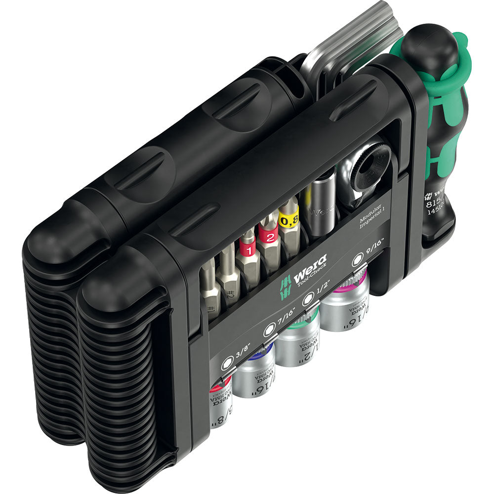 Wera Tools Tool-Check Modular Set Imperial, 50 Pieces