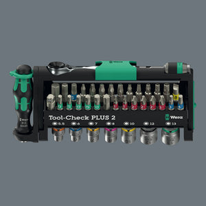 Wera Tools Tool Check Plus 2 Set, 39 Pieces