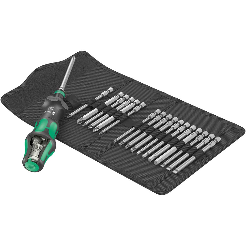 Wera Tools Kraftform Kompakt Turbo 1 19pcs