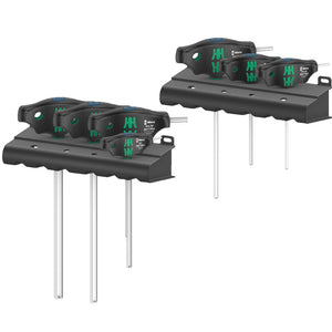 Wera Tools 454/7 HF Screwdriver Set T-Handle Screwdrivers Hex-Plus