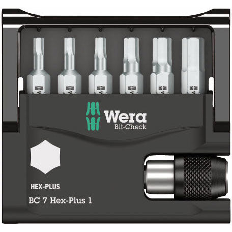 Wera Tools Bit-Check 7 Hex-Plus 1