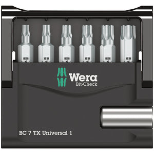 Wera Tools Bit-Check 7 TX Universal 1