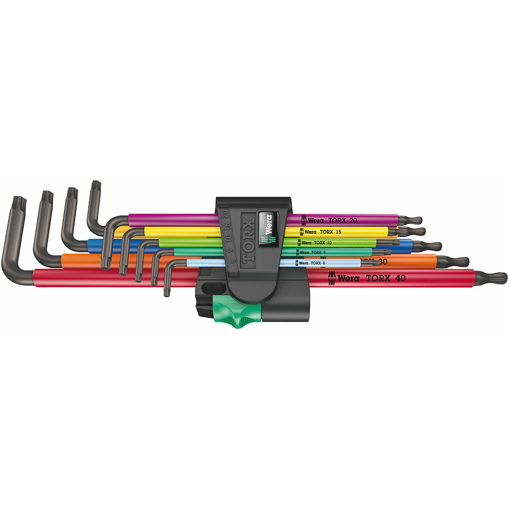 Wera Tools 967/9 TX XL Multicolour HF 1 L-key Set