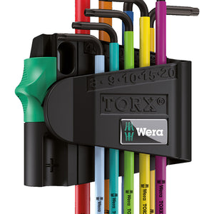 Wera Tools 967 SPKL/9 SB Torx BO Multi BlackLaser L-Keys