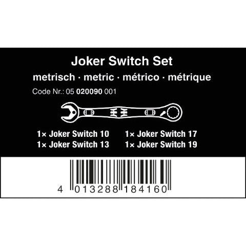Wera Tools 6001 Joker Switch 4 Set