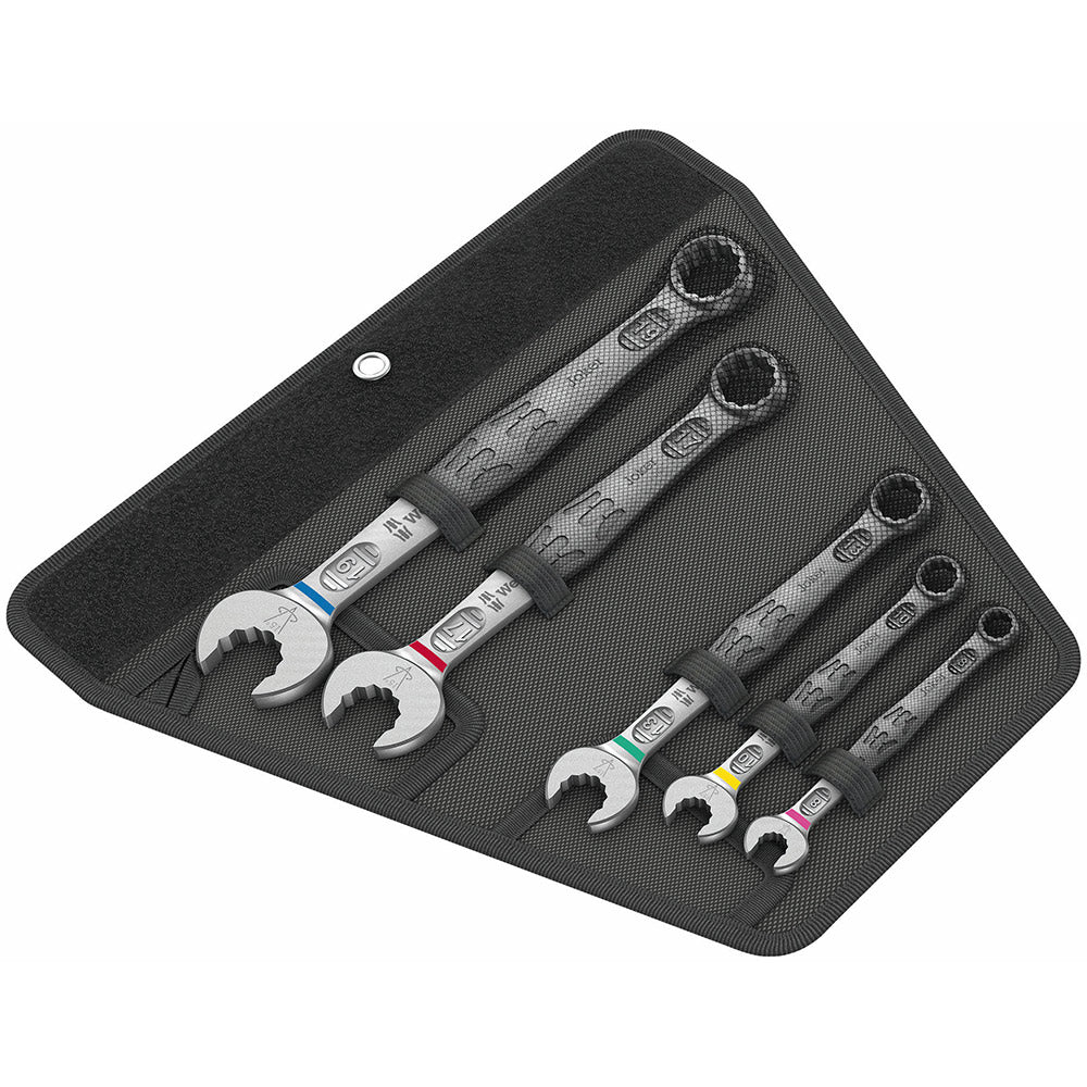 Wera Tools 6003 Joker 5 Set 1 Ring Spanner Set