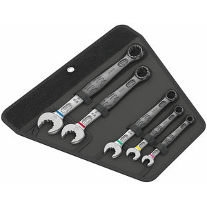 Wera Tools 6003 Joker 5 Set 1 Ring Spanner Set